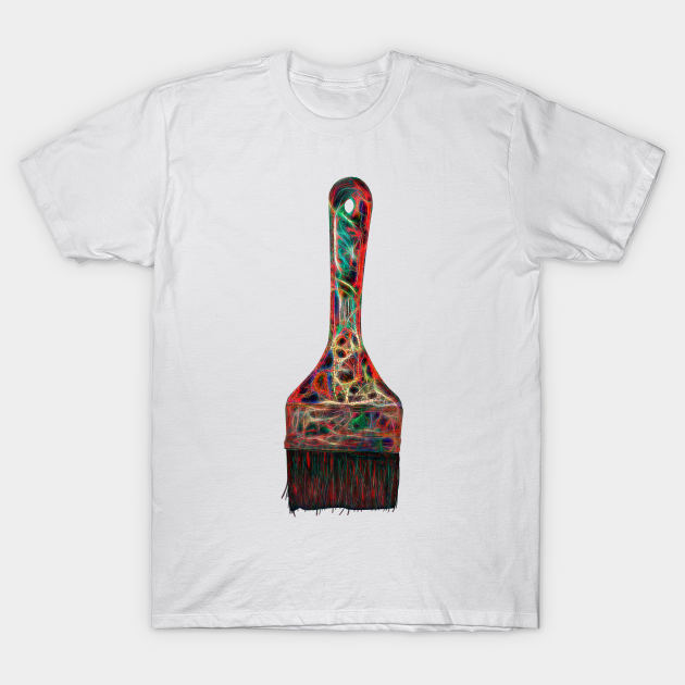 paint brush t shirt