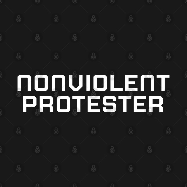 Nonviolent Protester, Black lives matter, black history, protest shirt by UrbanLifeApparel