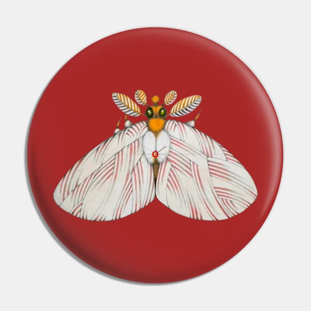 bride moth Pin by federicocortese