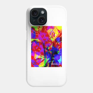 Abstract Irises Phone Case