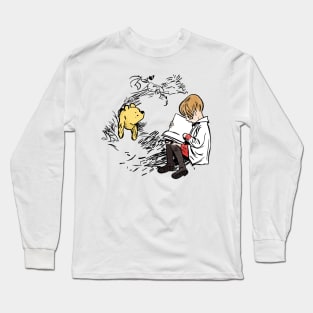 Winnie The Pooh Louis Vuitton Long Sleeve T-Shirt - Inktee Store