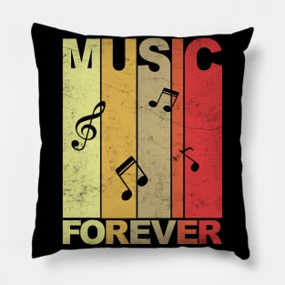 Music Forever Pillow