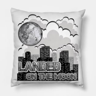 Landed On The Moon Pillow