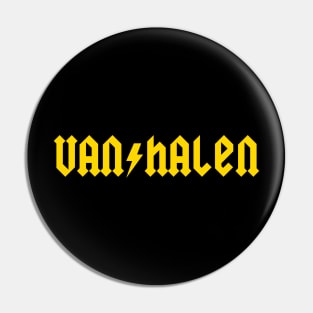 Van Halen AC/DC-Style Pin