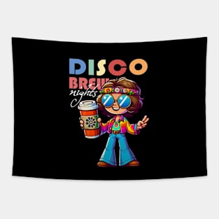 Disco Brew Nights Tapestry