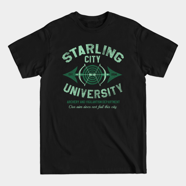 Disover Starling City University - Arrow - T-Shirt