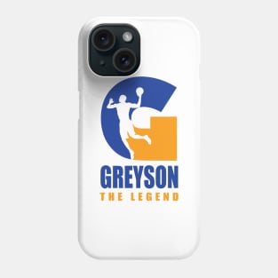 Greyson Custom Player Basketball Your Name The Legend Phone Case