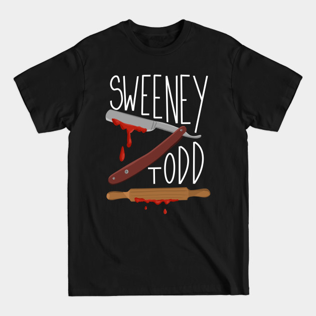 Discover Sweeney Todd: Razor and Rolling Pin - Sweeney Todd - T-Shirt