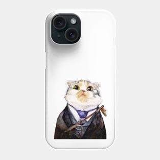 Theodore the Scottish Fold Phone Case