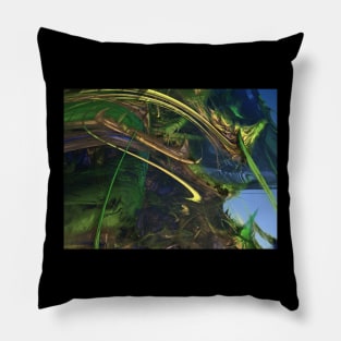 Fractal garden Pillow