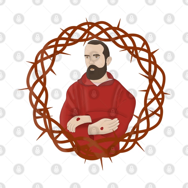 Saint Pius of Pietrelcina Padre Pio by DiegoCarvalho