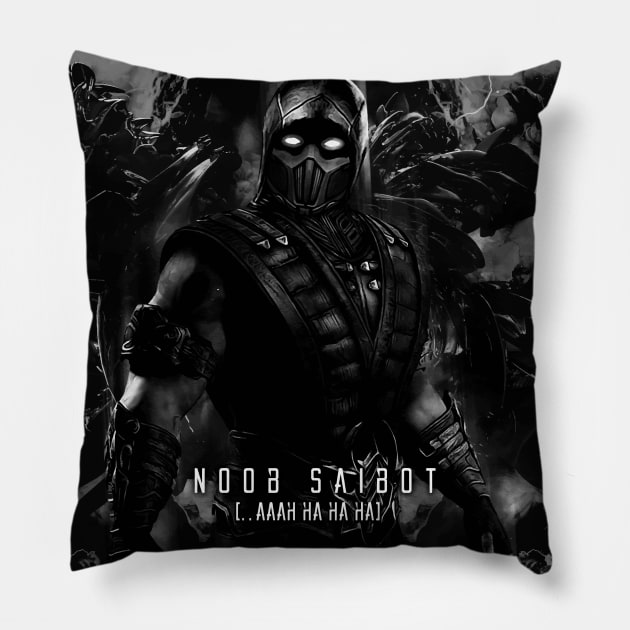 Mk Noob Saibot Pillow by syanart