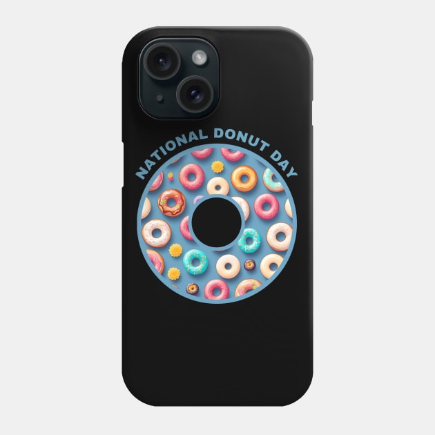 National Donut Day Phone Case by MtWoodson