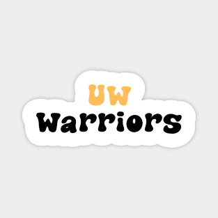 UW Warriors Magnet