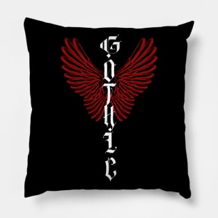 Gothic Wings Pillow