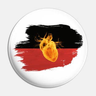 Aboriginal Flag Pin