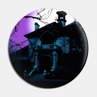 Spooky House Pin