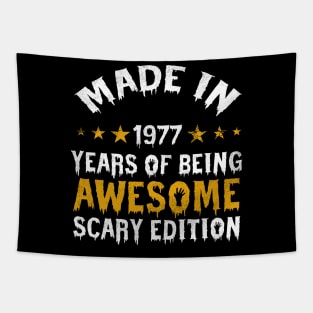 made in 1977 years of being limited edition Tapestry