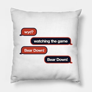 Bears WYD Text Pillow