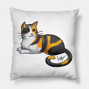 Cat - American Shorthair - Calico Pillow