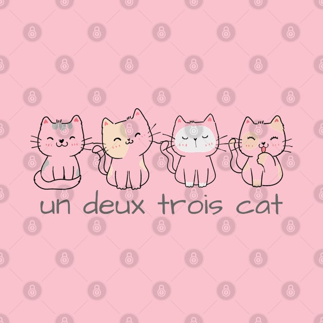 Un Deux Trois Cat by Howtotails