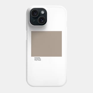 pantone 16-1105 TCX Plaza Taupe Phone Case