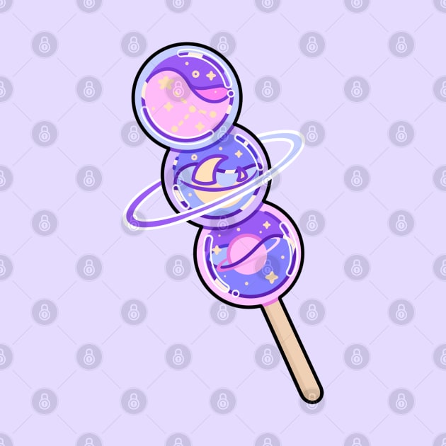 Galaxy dango by veraphina