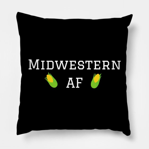 Midwestern AF Pillow by BestMidwest