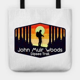 John Muir Woods Dipsea Trail California Hiking Hike Hiker Redwoods Park Tote