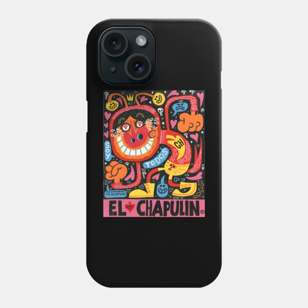 EL CHAPULIN Phone Case by MEXOPOLIS