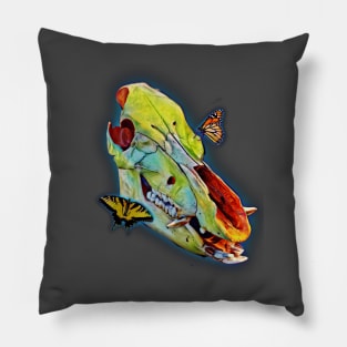 Wild Pig Skull Pillow