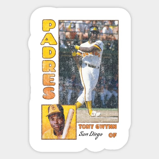 Tony Gwynn - San Diego Padres - Sticker