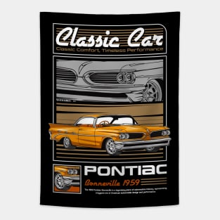 Bonneville American Car Tapestry