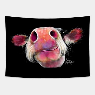 NoSeY CoW ' DuMPLiNG ' by SHiRLeY MacARTHuR Tapestry