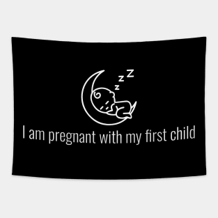 I'm Pregnant Tapestry