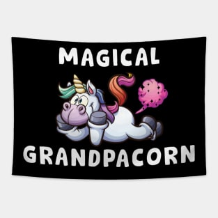 Magical Grandpa Corn Tapestry