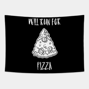 Will run for pizza Tapestry