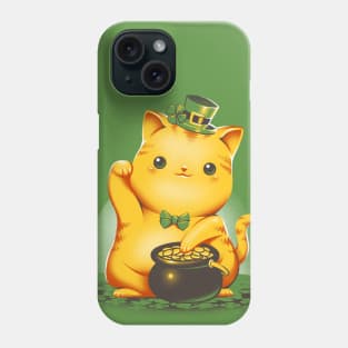 Irish Lucky Cat Phone Case