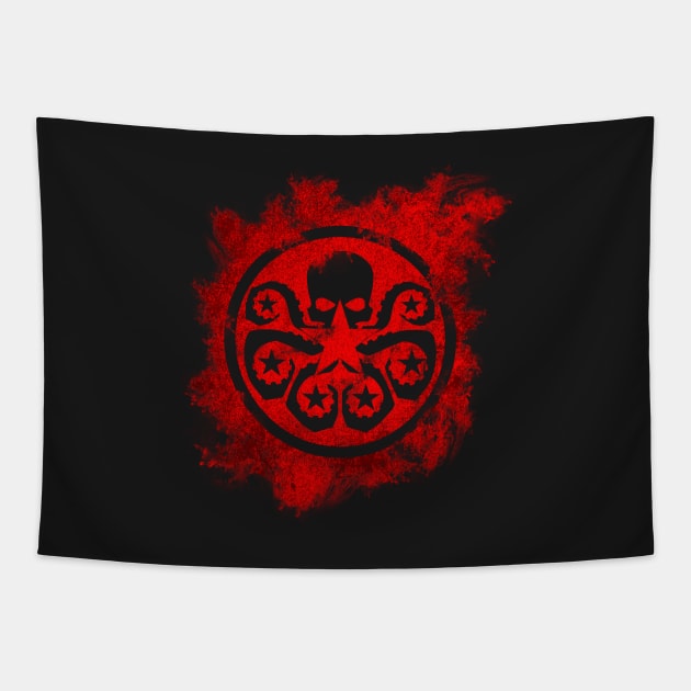 Hail Hydra Tapestry by FinalKayden