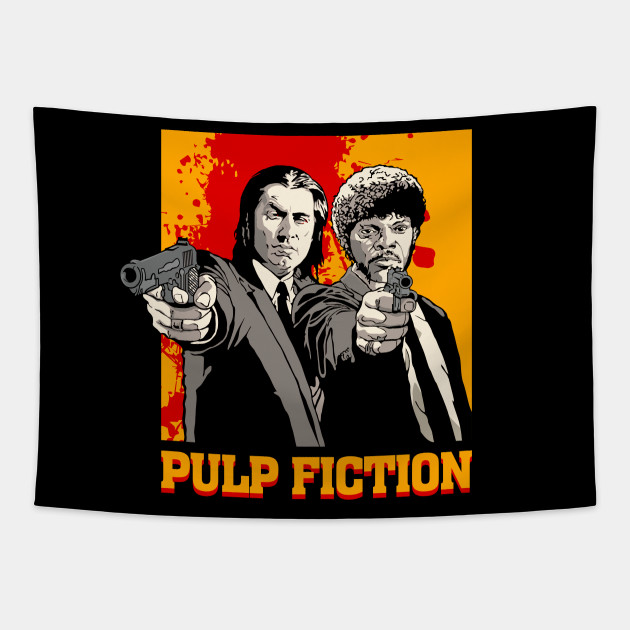 Pulp fiction tapestry top