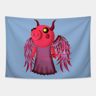 Piggy Tapestries Teepublic Au - bunny cute piggy character skin roblox bunny sticker teepublic