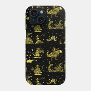 Pirate Skeletons and Dinosaurs Phone Case