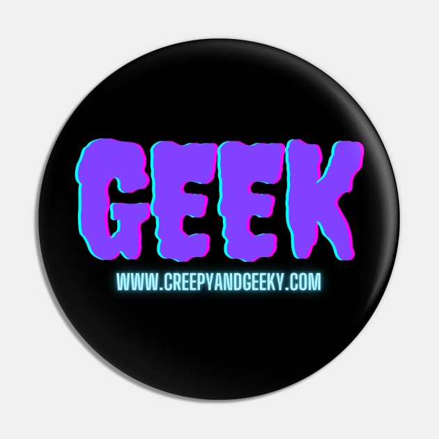 Geek Pin by Creepy and Geeky