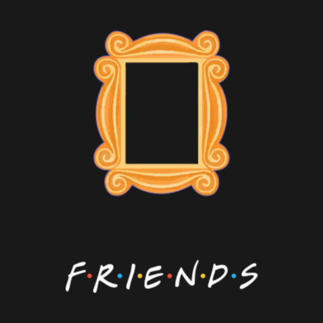 Download Friends Peephole Door Frame Silhouette - Friends - T-Shirt ...