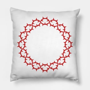 Crown of thorns of the Lord and Savior Jesus Christ. Pillow