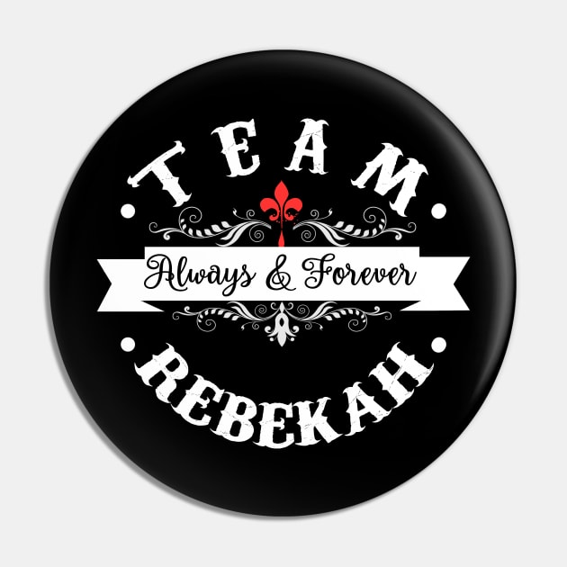 Team Rebekah Pin by KsuAnn