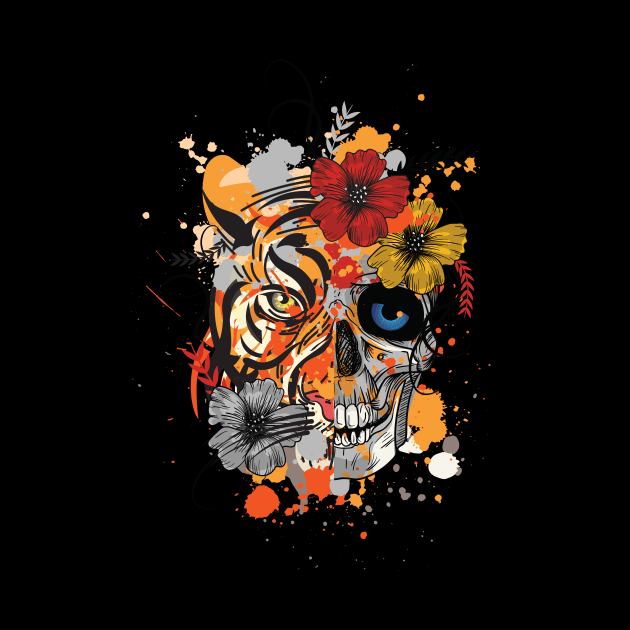 Abstract Tiger by LAPublicTees
