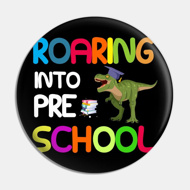 Roaring into Pre School Pin by ArtedPool