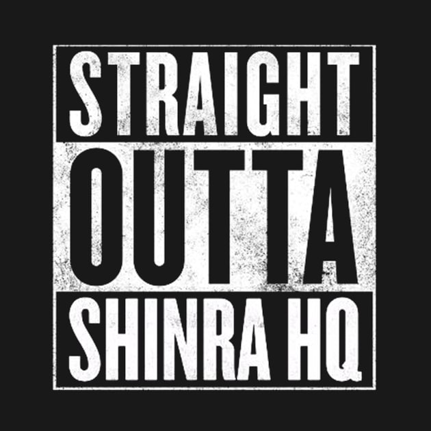 Straight Outta Shinra HQ - Final Fantasy VII by thethirddriv3r