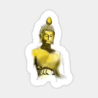 Giant Buddha Statue In Bangkok | T-Shirt | Apparel | Hydro | Stickers Magnet